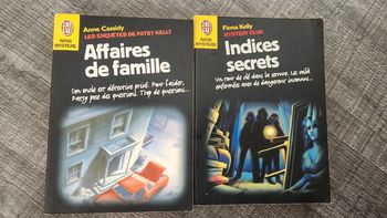 2 livres collection noir mystere