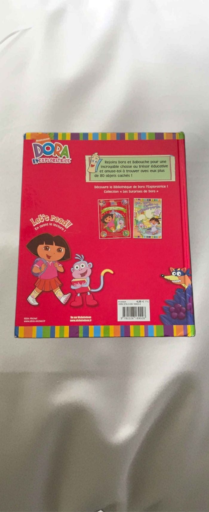 Livre Dora l’exploratrice – Cherche et trouve avec Dora - photo numéro 2