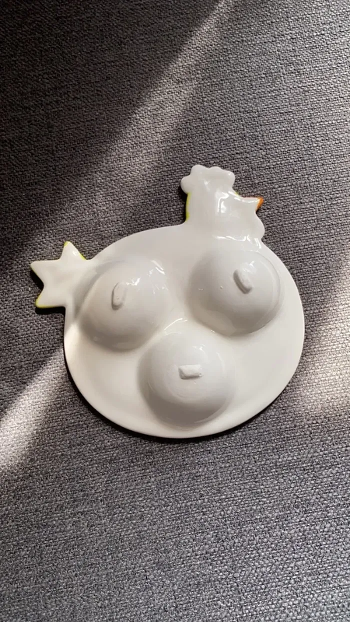 Assiette poule - photo numéro 2