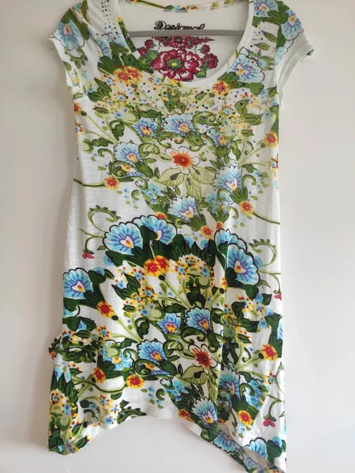 Robe tunique strass Desigual - Drop en soleil - photo numéro 5