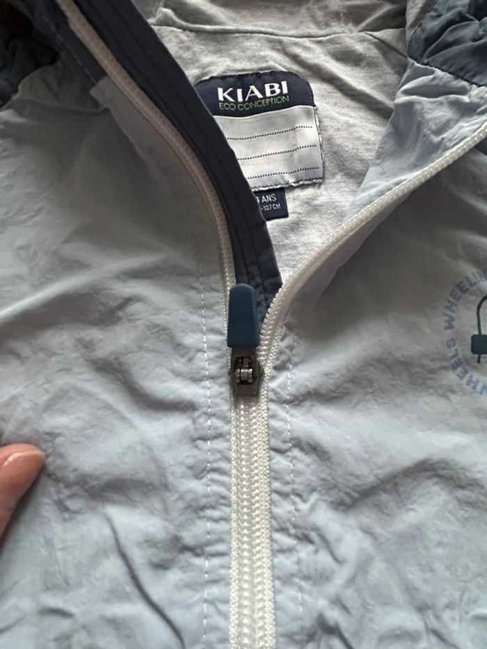 Veste coupe vent imperméable Kiabi 4 ans - photo numéro 8