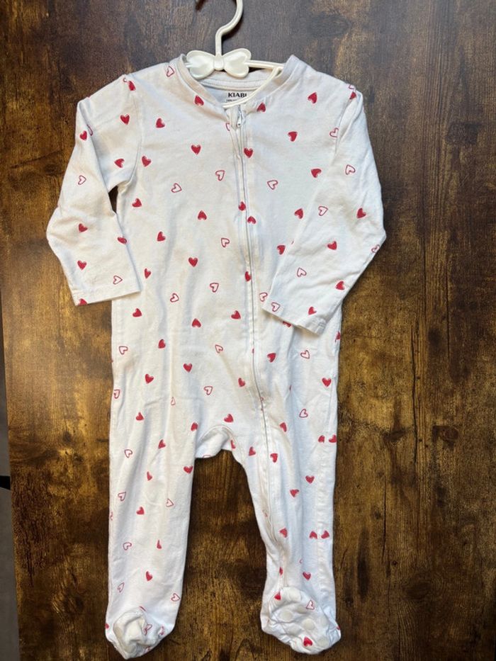 Grenouillère cœur 24m