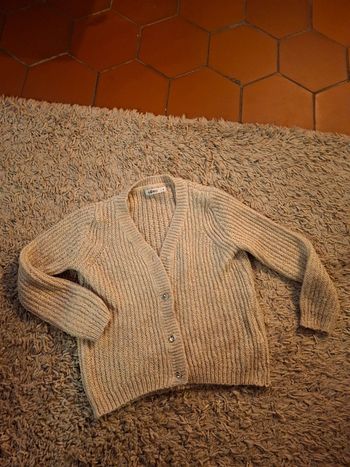 Magnifique gilet tendance avec paillettes fille 6 ans gemo