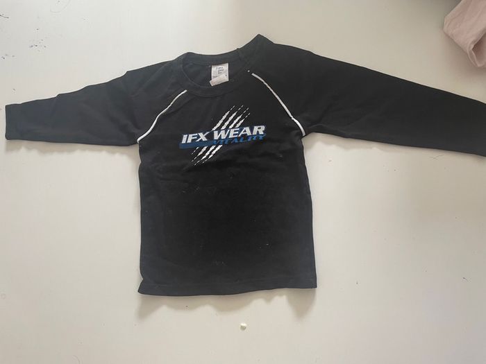 Pull noir garçon IFX Wear vitality 3 ans - photo numéro 4