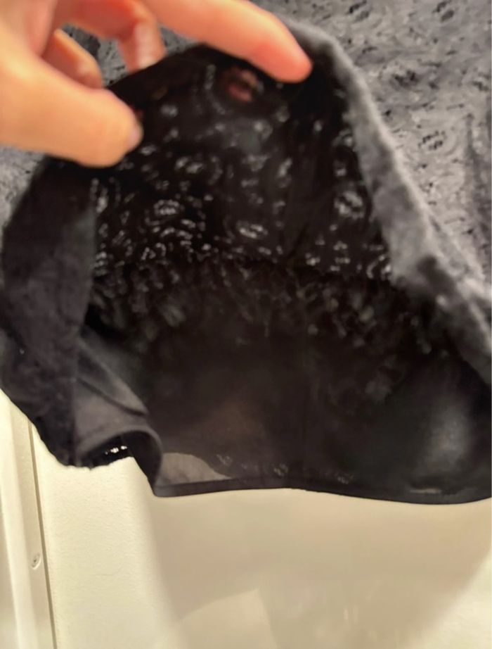 Haut camaïeu en dentelle - photo numéro 2