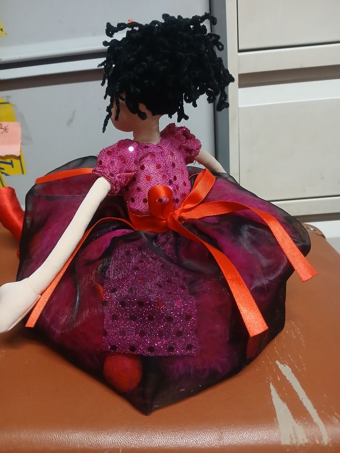 Poupée  chiffon ballerine - photo numéro 3