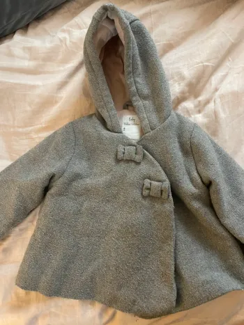 Manteau vertbaudet gris 2 ans