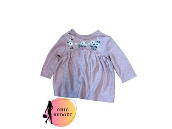 Robe Rose Douce Neuve sans Étiquette - Taille 6 Mois