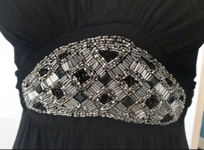 Tunique tee shirt noir comme neuf T1 34/36 - photo numéro 4