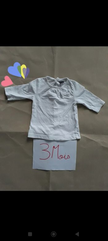 T-shirt ML 3 mois