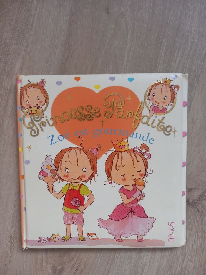 Livre "Princesse Parfaite", Zoé est gourmande