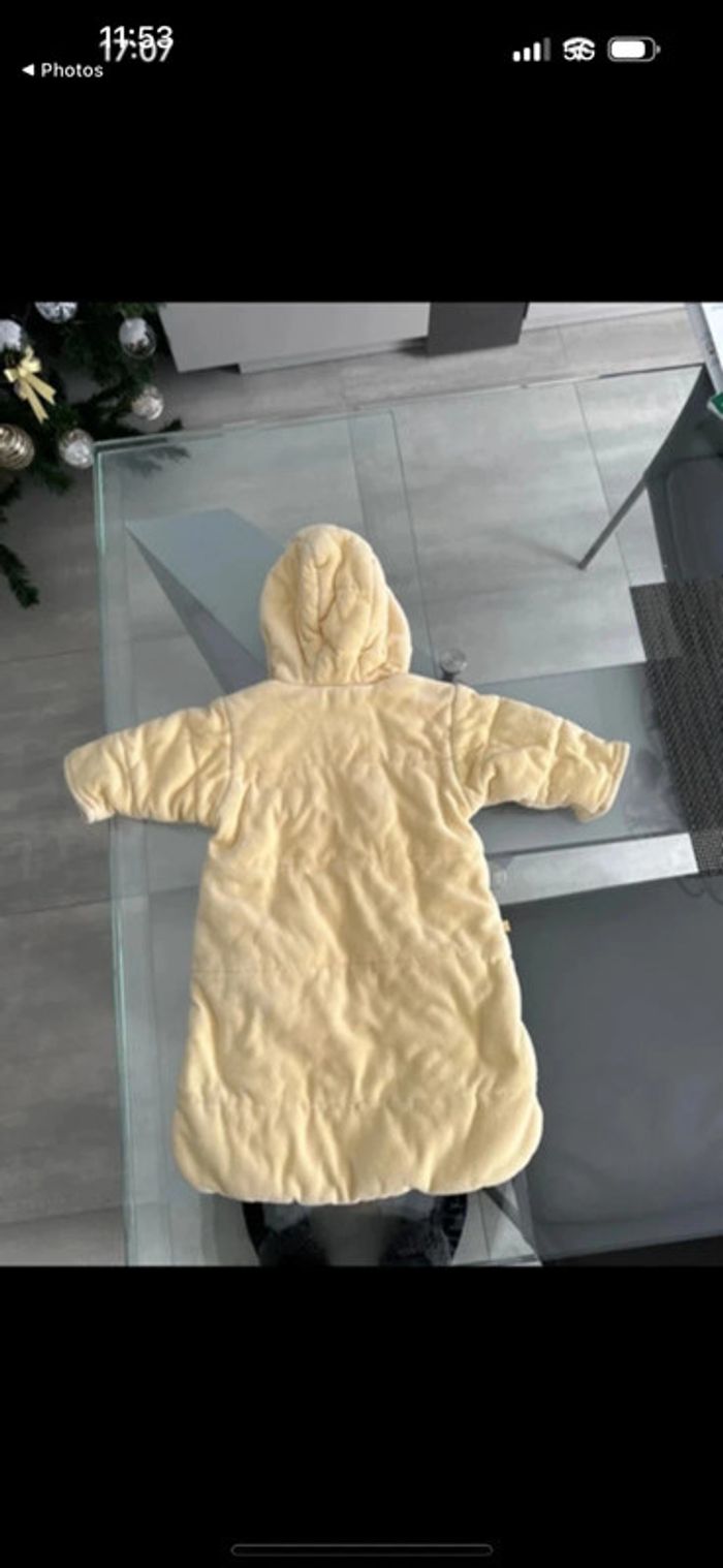 Combinaison bébé avec capuche, mixte, 3 mois, chaude. - photo numéro 3