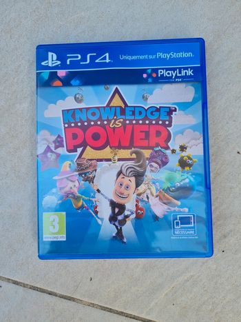 Jeu PS4 - Knowledge is power - multi joueurs- comme neuf
