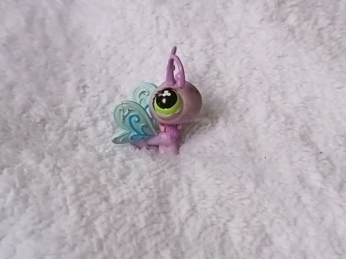 Littlest Pet Shop Papillon Mauve #478 - Authentique LPS