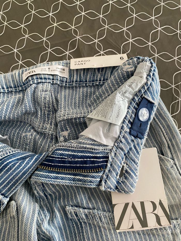 Pantalon cargo fille Zara - photo numéro 9