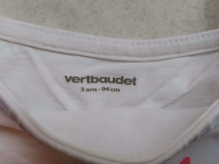 Pyjama été fille 3 ans Vertbaudet - photo numéro 3