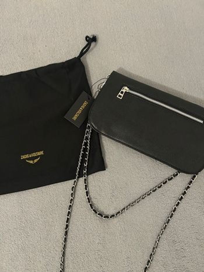 Sac Zadig & Voltaire cuir noir - photo numéro 4