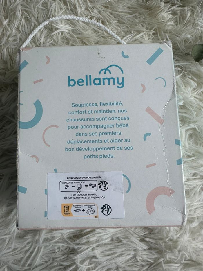 Chaussons en feutre beige Bellamy taille 20 - photo numéro 6