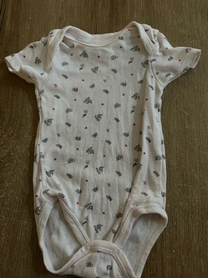 Lot bodies bébé fille 3 mois - photo numéro 3