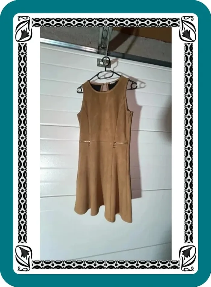 Robe effet daim
