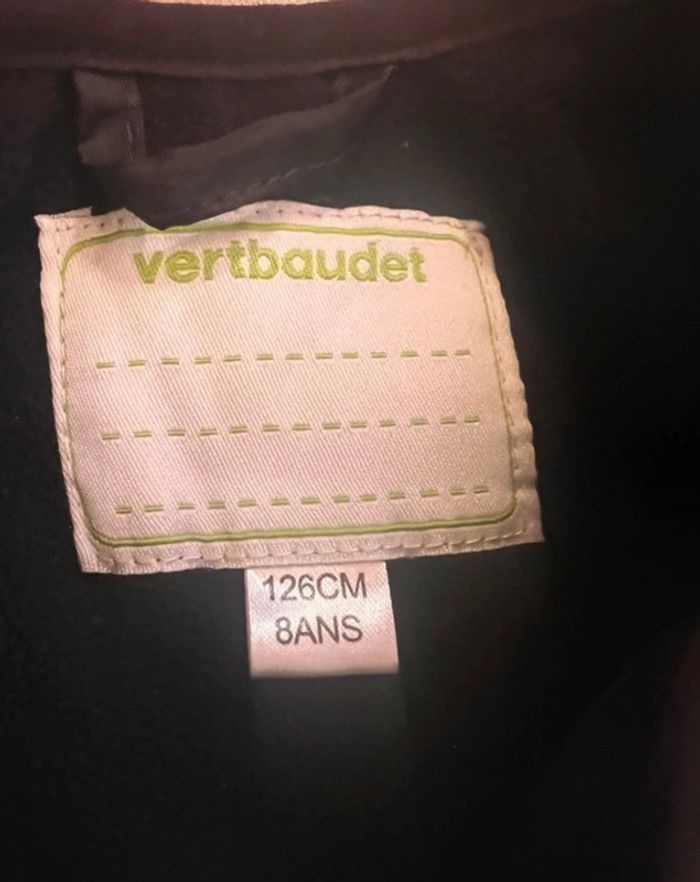 Manteau, sous manteau vertbaudet violet taille 8 ans - photo numéro 2