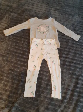 Ensemble bébé fille 24 mois