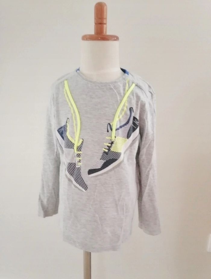 T-shirt manches longues 5 ans IKKS - photo numéro 2