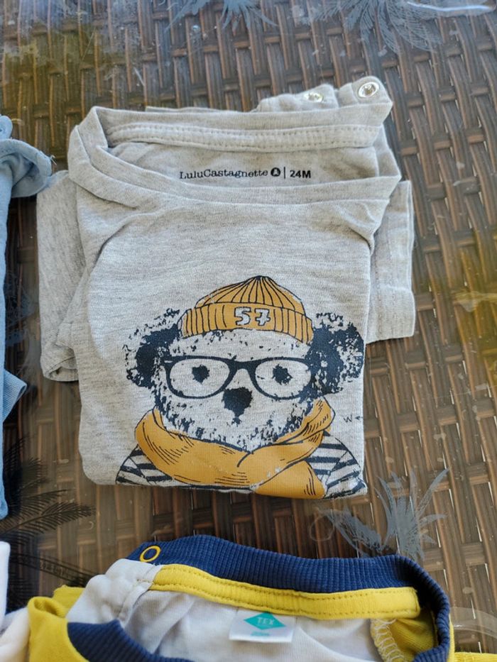 Lot 6 T-shirts manches longues 2 ans 86 cm - photo numéro 4