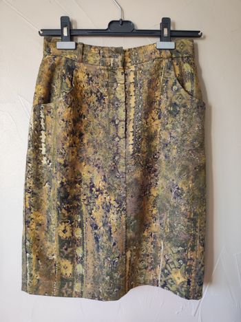Jupe vintage en laine taille 38