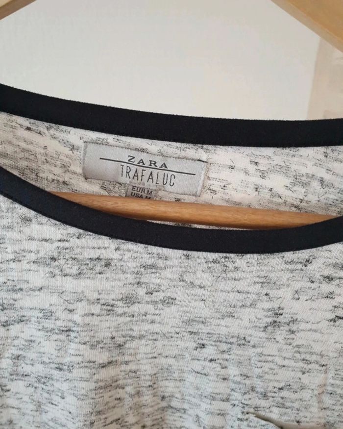 T shirt manches longues zara trafaluc - photo numéro 6