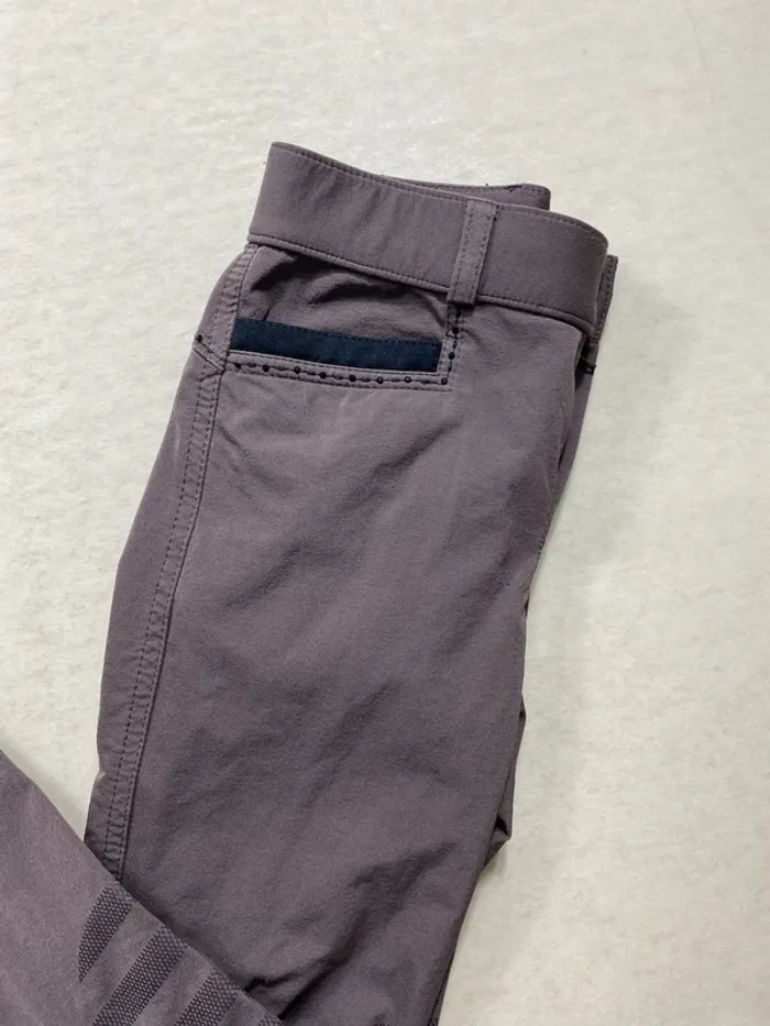 Pantalon Equithème Safir Marron – Taille 10 ans – Très bon état - photo numéro 2