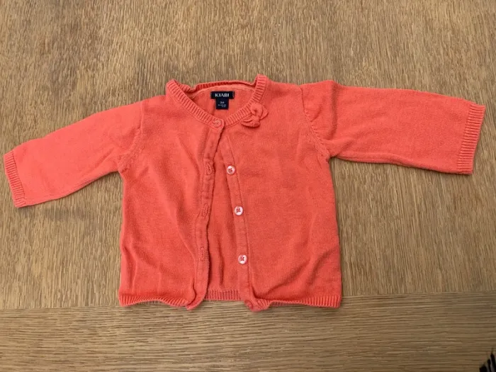 Gilet corail 3 mois