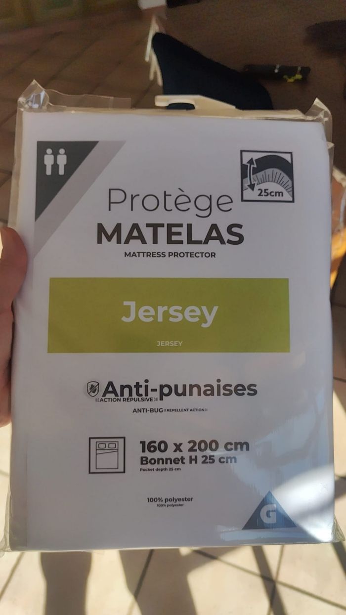 Protège matelas 160x200 cm - photo numéro 3