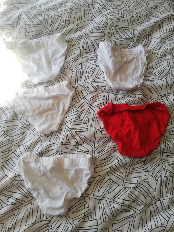 Lot 5 slips 6 ans marques diverses - photo numéro 4