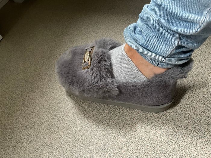 Chaussons fourré femme - photo numéro 7