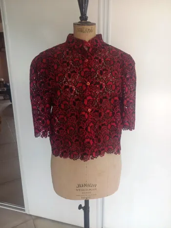 Veste ajourée