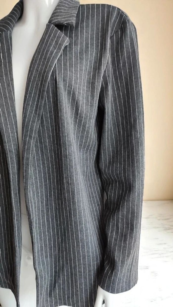 Veste blazer rayé 38 - photo numéro 2