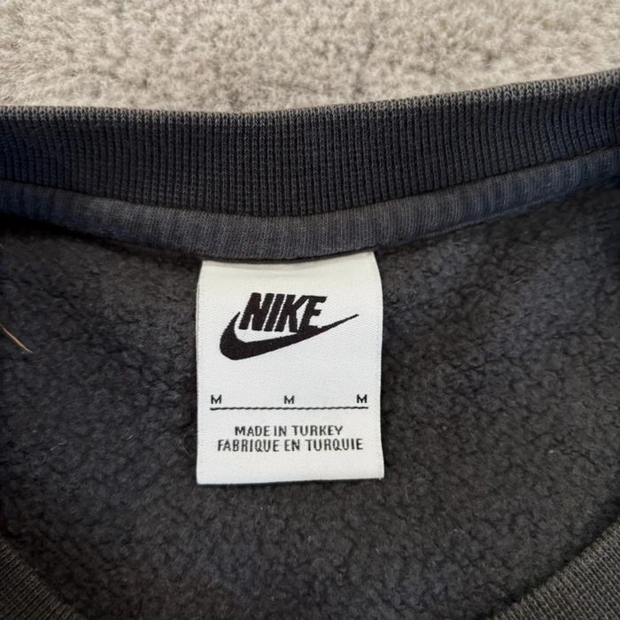 Ensemble Nike Sportswear Club Fleece Gris Fumée Rare Double Logo Taille M - photo numéro 5