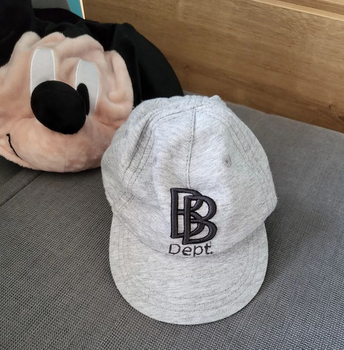Casquette grise 68cm, 4/6 mois, H&M