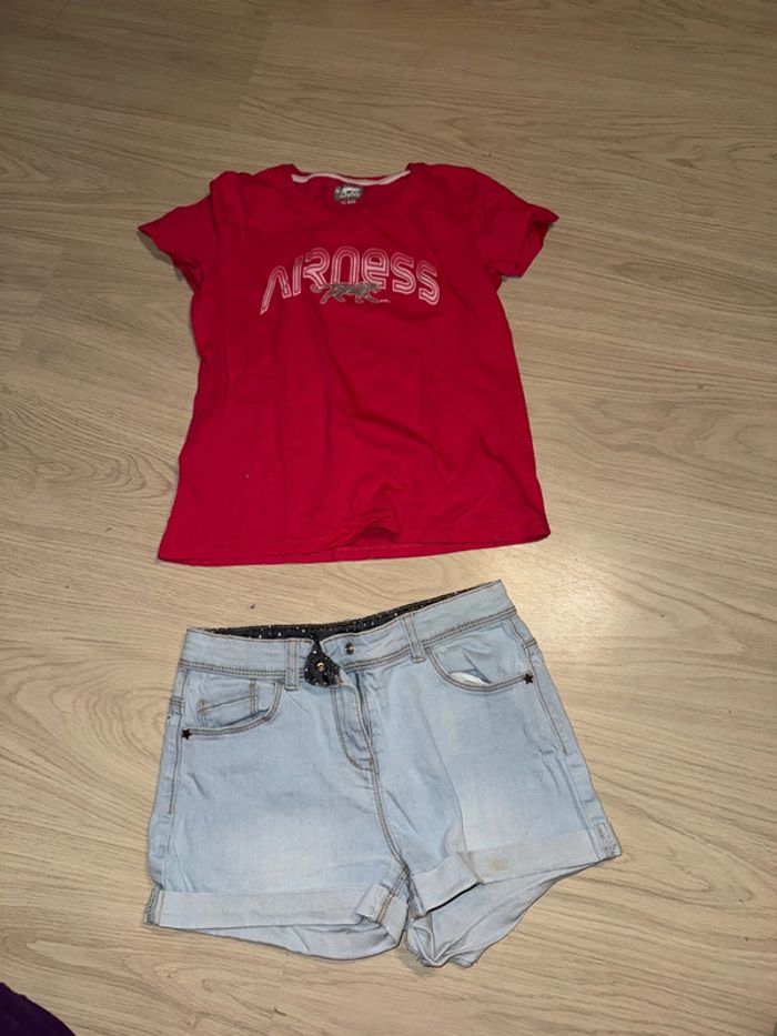 Très beau lot de 16 vêtements fille 12 ans - photo numéro 9