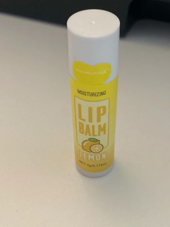 Baume à lèvres hydratant parfum Citron