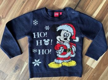 Pull Mickey Noël Disney Baby 36 Mois