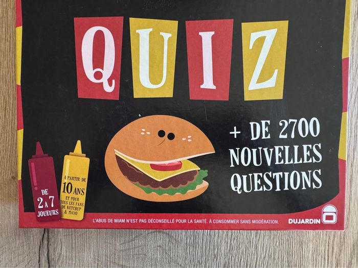 Jeux burger quiz Dujardin neuf - photo numéro 3