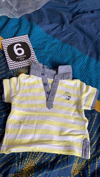 Polo manche courte 6 mois