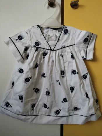 Robe dress retro mer vacances croisière fille girl