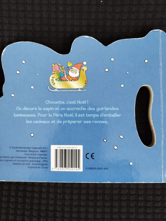 livre cartonné ho ho ho Voilà le Père-Noel - photo numéro 3