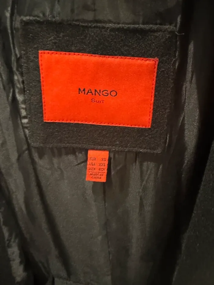 Manteau noir Mango XS - photo numéro 5