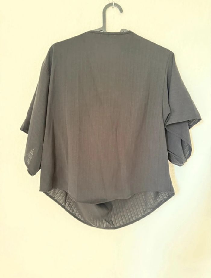 Blouse manche courte femme - taille S - photo numéro 3