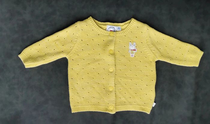 Gilet 👣 la compagnie des petits, 6 mois - photo numéro 2