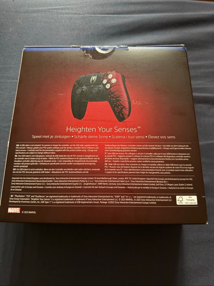 Manette PS5 DualSense Spider-Man 2 – Édition Limitée NEUVE - photo numéro 2